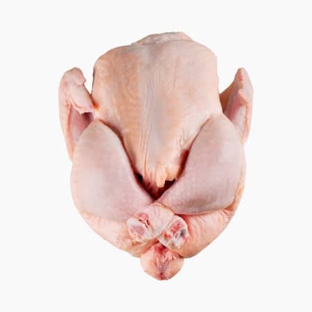 Poulet de chair frais